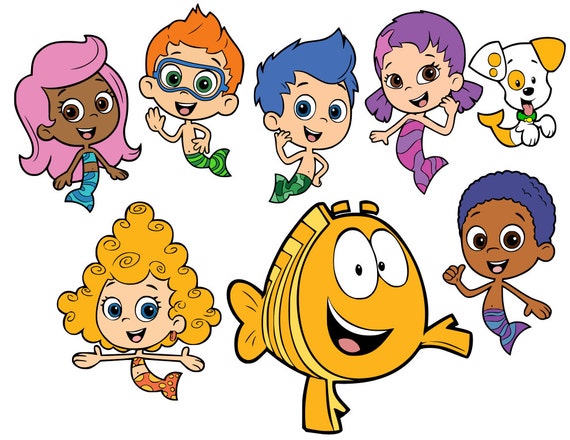 Download Bubble Guppies Collection svg files