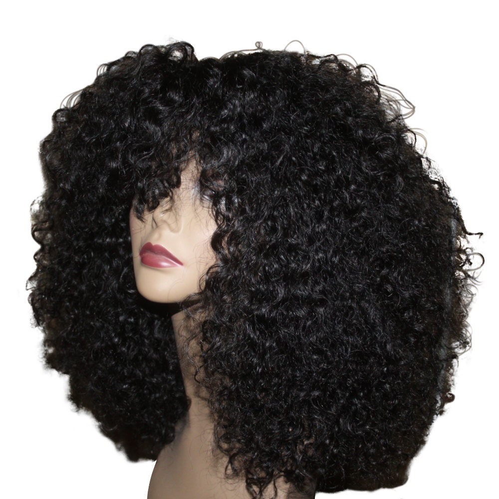 Essence Wigs 100 Indian Remy Human Hair Black Wig Natural