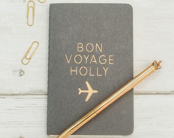 Luxury Personalised Travel Journal