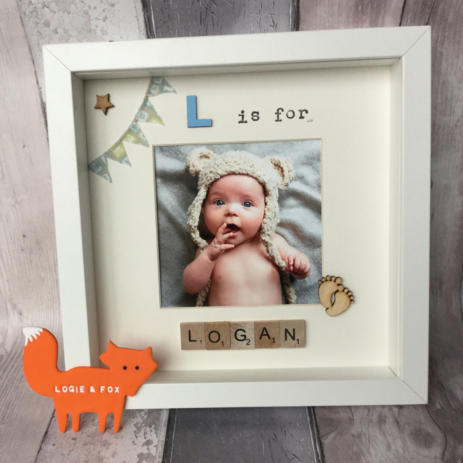 Personalised New Baby Frame New Baby Gift Christening