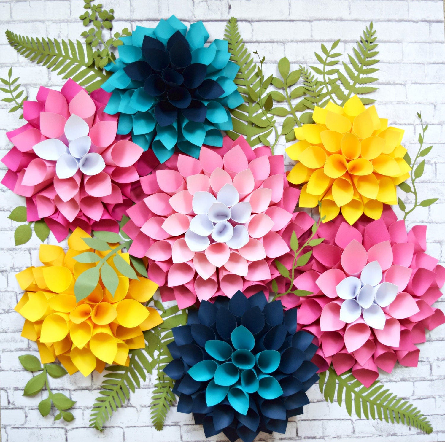 Download Giant Paper Flowers, Paper Flower Wall, Flower Templates ...