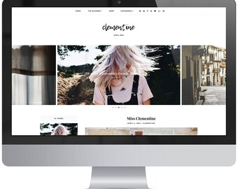 SALE! Clementine | Responsive Blogger Template
