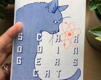 Scrödingers Cat Risograph Zine