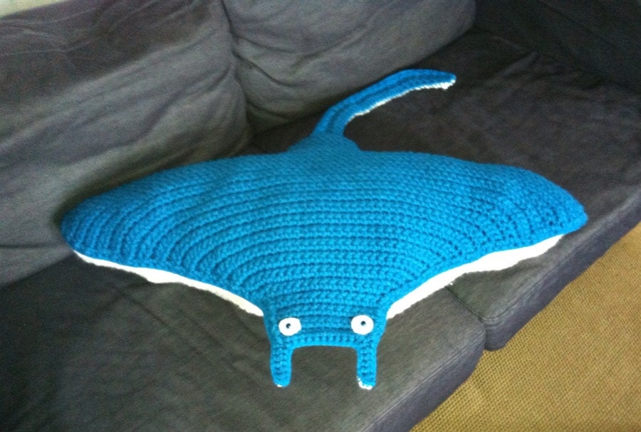 manta ray plush pattern