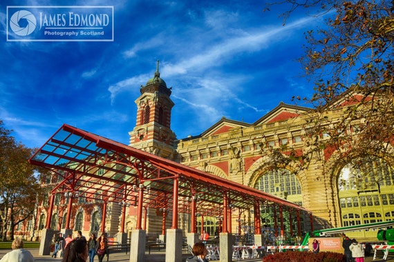 Ellis Island, New York, NYC Print, New York print, wall art, fine art photography, photography, digital print, NYC wall art, NYC, America