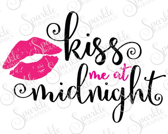 new years kiss clipart - photo #4
