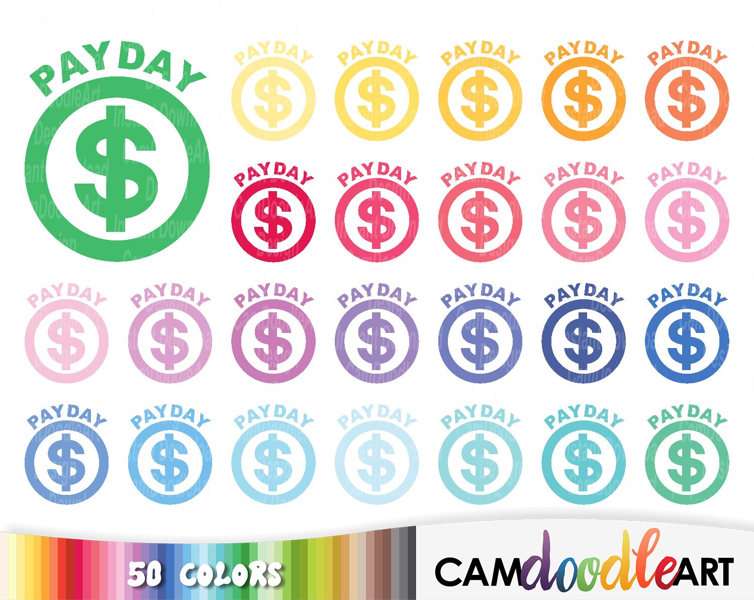 50 Payday ClipartMoney ClipartPayday StickerPayday