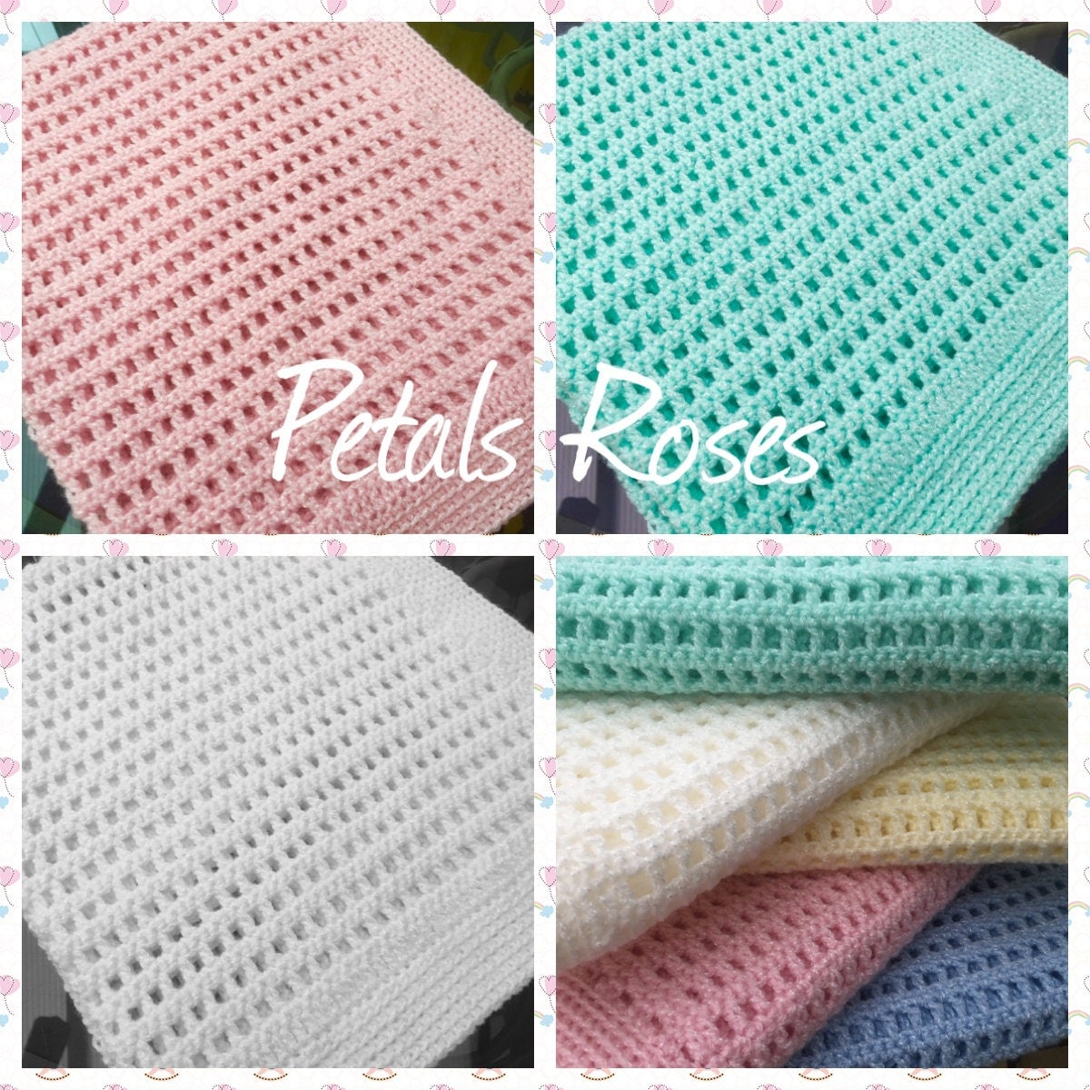 Baby Snuggle Crochet Blanket/Throw Pattern
