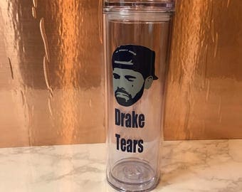 Drake Tears Acrylic Tumbler