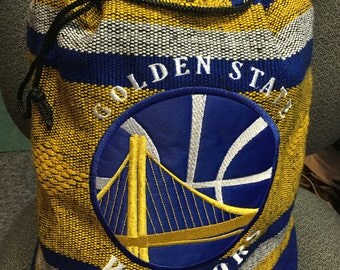 Warriors handmade backpack