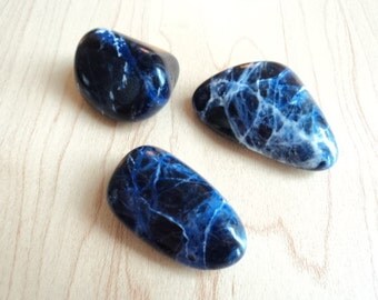 Sodalite. Minerals. Sodalite stone.