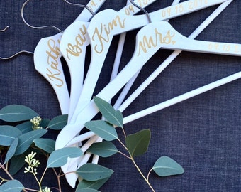 Personalized Wedding Hangers