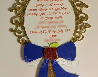 Princess Mirror Invitations 10