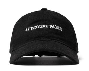 Black I Feel Like Pablo Dad Hat Kanye West Yeezy TLOP Life of Pablo Yeezus Saint Glastonbury Pop Up Los Angeles New York
