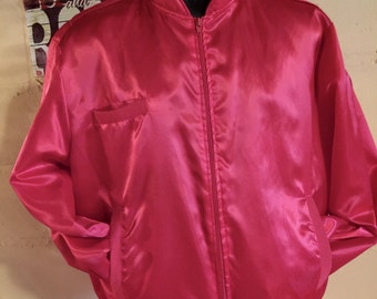 Vintage satin jacket | Etsy