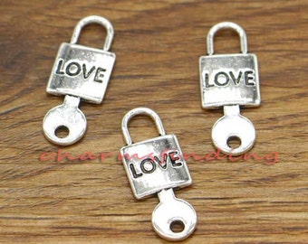 BULK SALE! 150 Heart Charms,antque Slver Tone-rs021 - Etsy