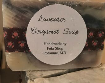 Lavender + Bergamot Soap with Oatmeal