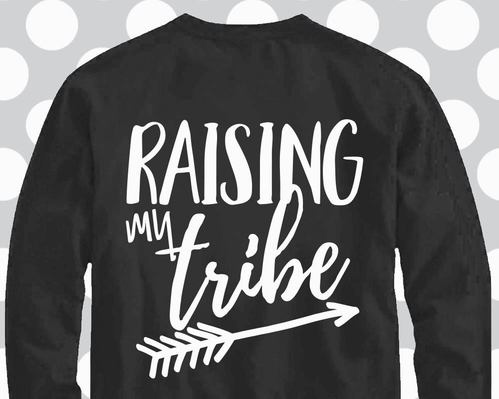 Raising My Tribe svg mama bear svg mom svg by ShortsandLemons