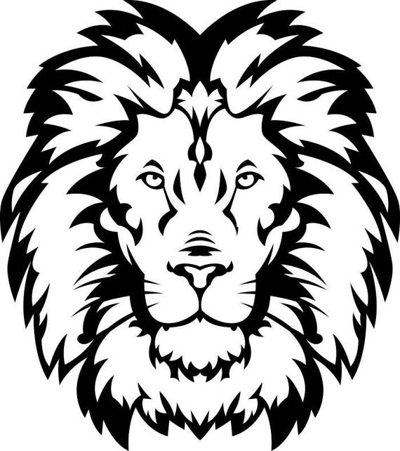 Lion 15 Head Wild Cat School Mascot Company Logo .SVG .EPS