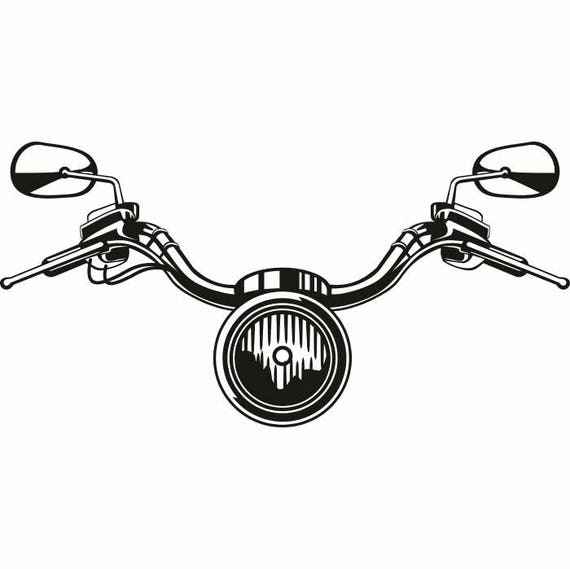 Download Motorcycle Handle Bars #6 Light Bike Biker Chopper Part ...
