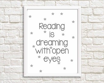 reading quote etsy