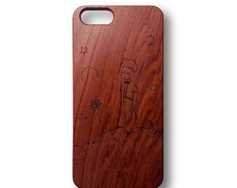 Carcasa madera natural personalizada iPhone 5 / 5S / SE / 6 / 6S