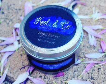 NIGHT COURT Inspired Soy Candle - ACOMAF