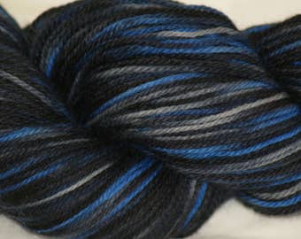 Wool/Nylon Sock Yarn Hand-painted "Toby"