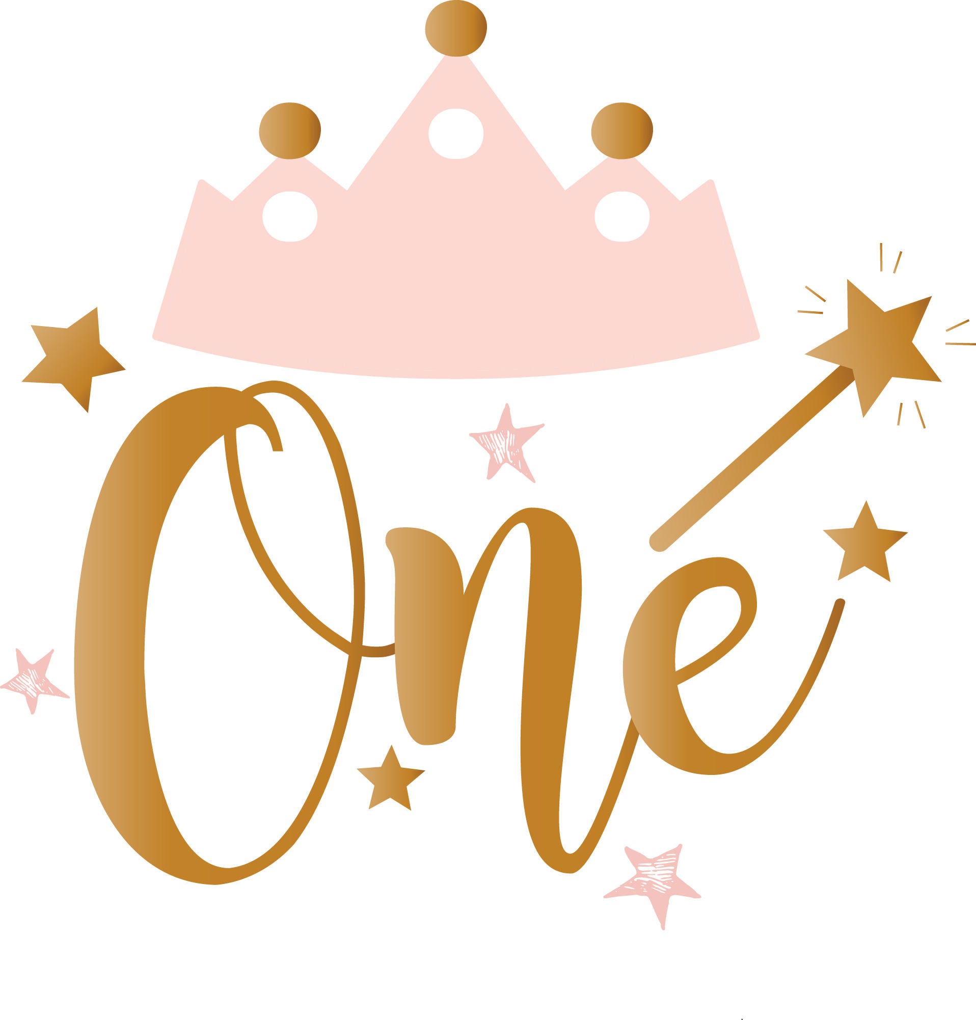 Download 1st Birthday SVG clipart, baby girl Birthday crown ...