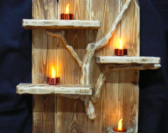 shelf candle