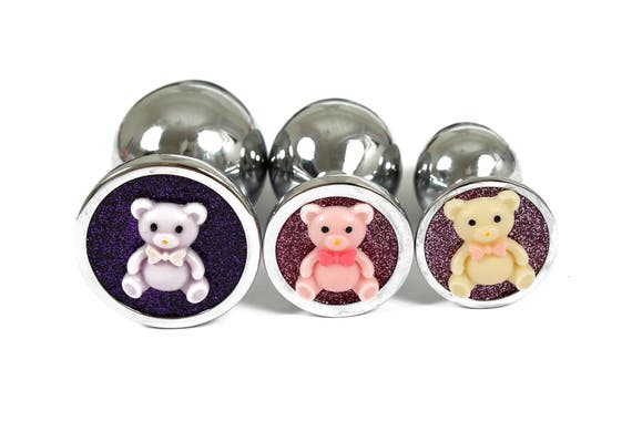 Teddy Bear Ddlg Butt Plug Cute Anal Sex Plugs For Littles