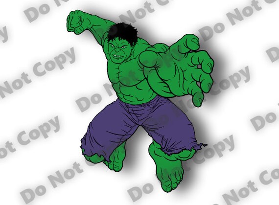 Download The HULK svg Color-Layered Design Cutting Files eps dxf png
