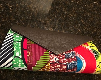 Ankara African Patchwork Purse