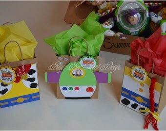 Toy Story Party Favor Bags / Woody Favor Bag / Jessie Favor Bag / Buzz Light Year Favor Bag
