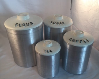 Vintage Kromex Canister Set