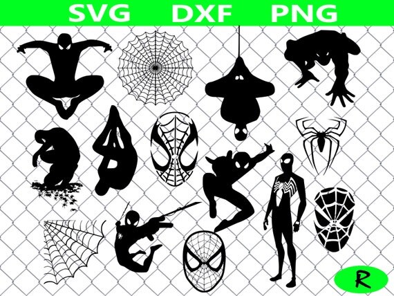 Spiderman SVG Bundle Superhero SVG Spiderman clipart svg