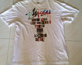 Hot sale vintage stussy tshirts