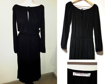 1970s Saint Laurent Rive Gauche dress size small