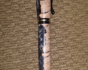 Handcrafted Unique Hybrid Acrylic and Wood Pen