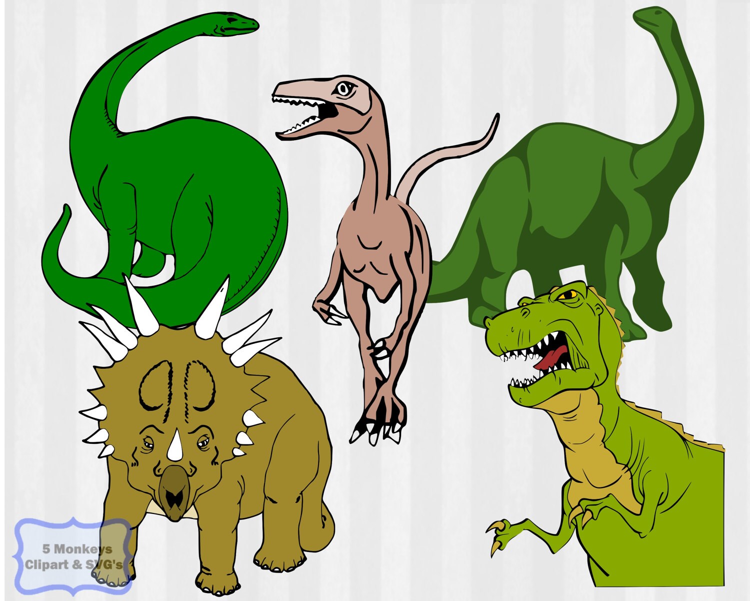 Download Dinosaur SVG Dinosaur Clipart raptor triceratops