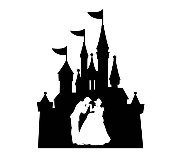 Disney Cinderella Prince Charming Castle vinyl decal sticker