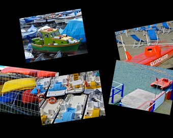 Postcards, set of Marina / 5 postcards A6