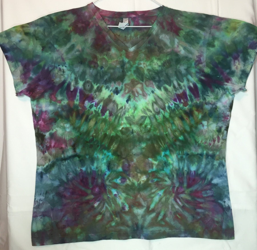 ice dyed t shirts