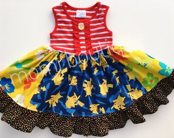 Pokemon GO dress Momi boutique custom dress