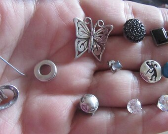 sterling silver scrap pieces for jewelry use