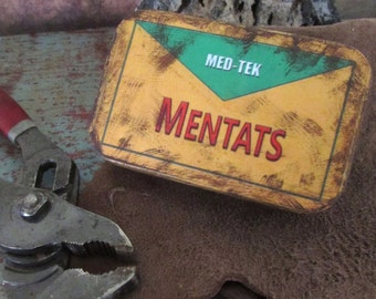 Mentats tin wasteland storage prop Fallout 3 - 4 - New Vegas - Dune