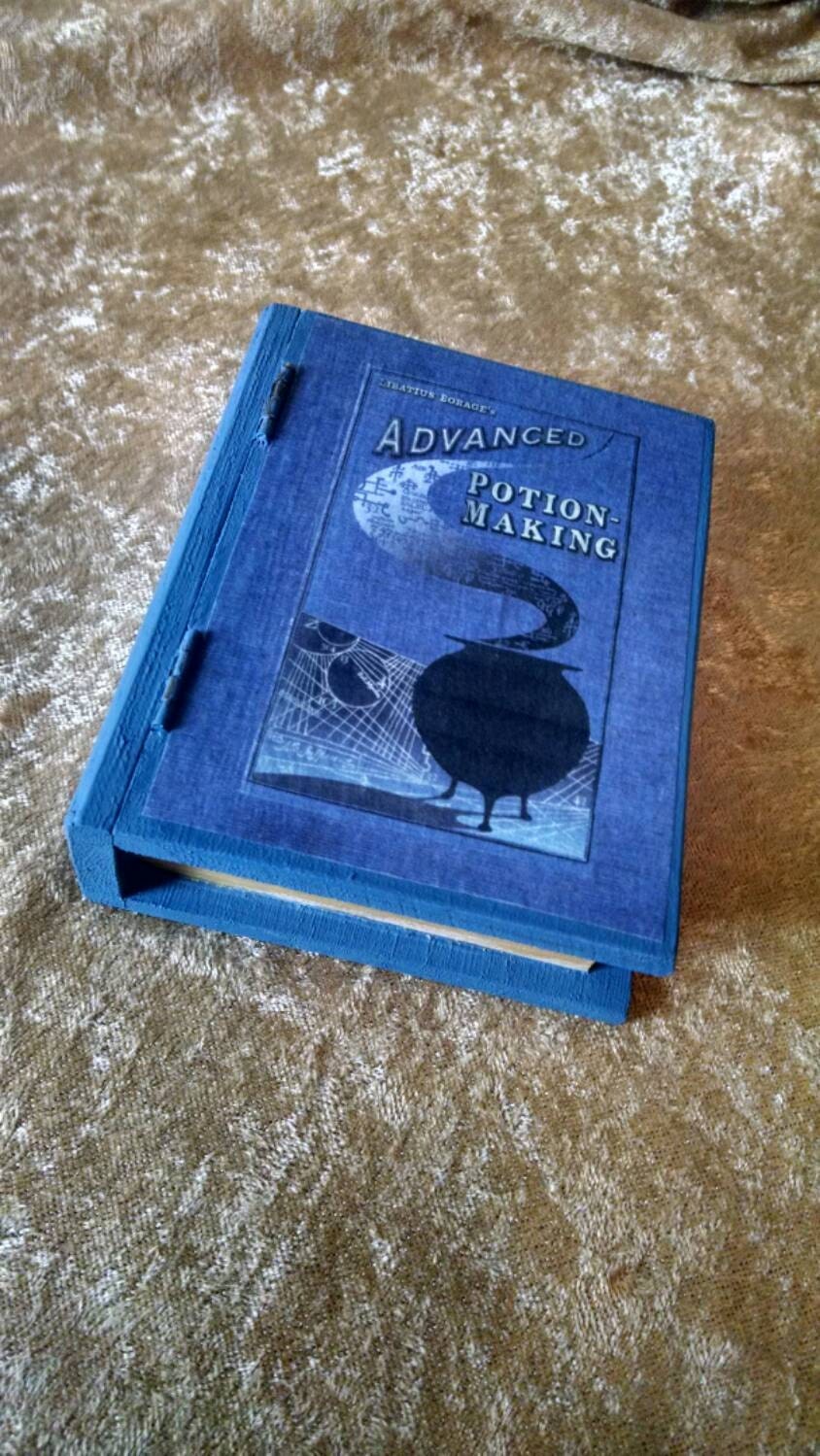 Advanced Potion Making Book Mini Box Book Jewelry Box Ring