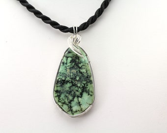 Variscite Pendant. Listing 498795909