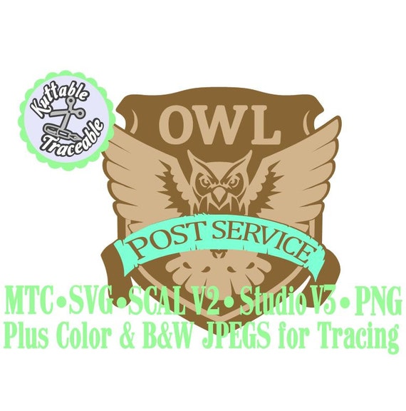 Download Hogwarts - Harry Potter - Owl Hedwig Post Cutting MTC SVG ...
