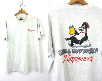 vintage narragansett beer shirt